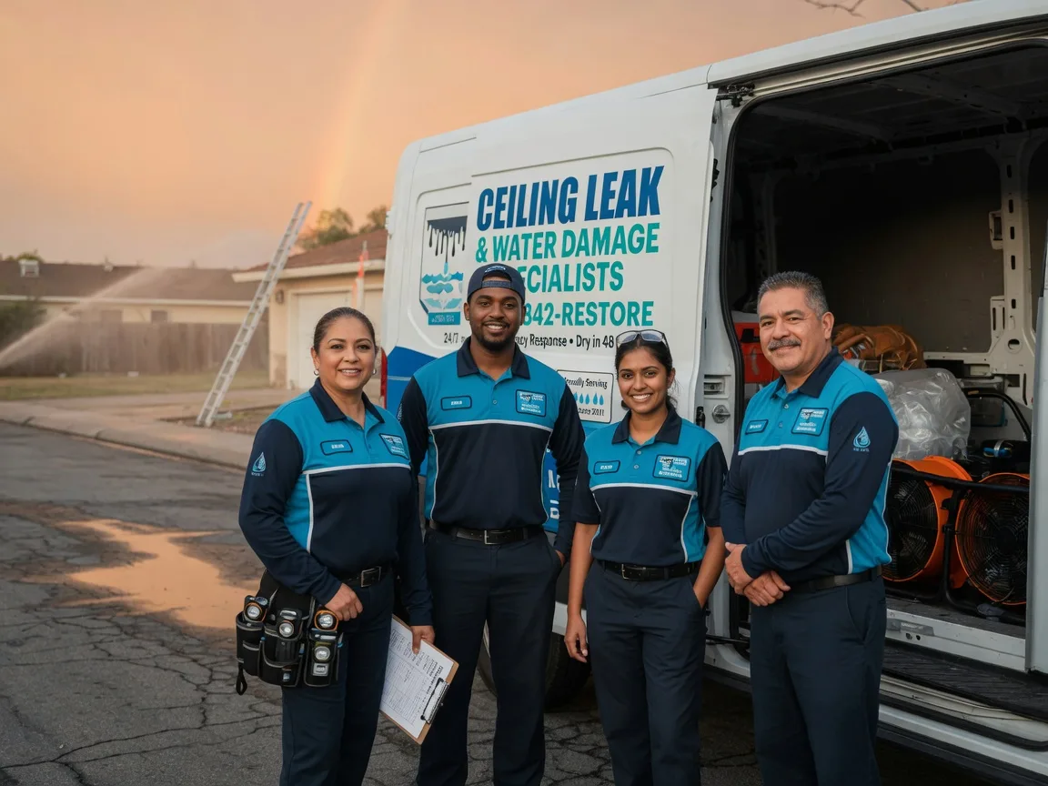 Ceiling Leak Cleanup company in Carmen, OK